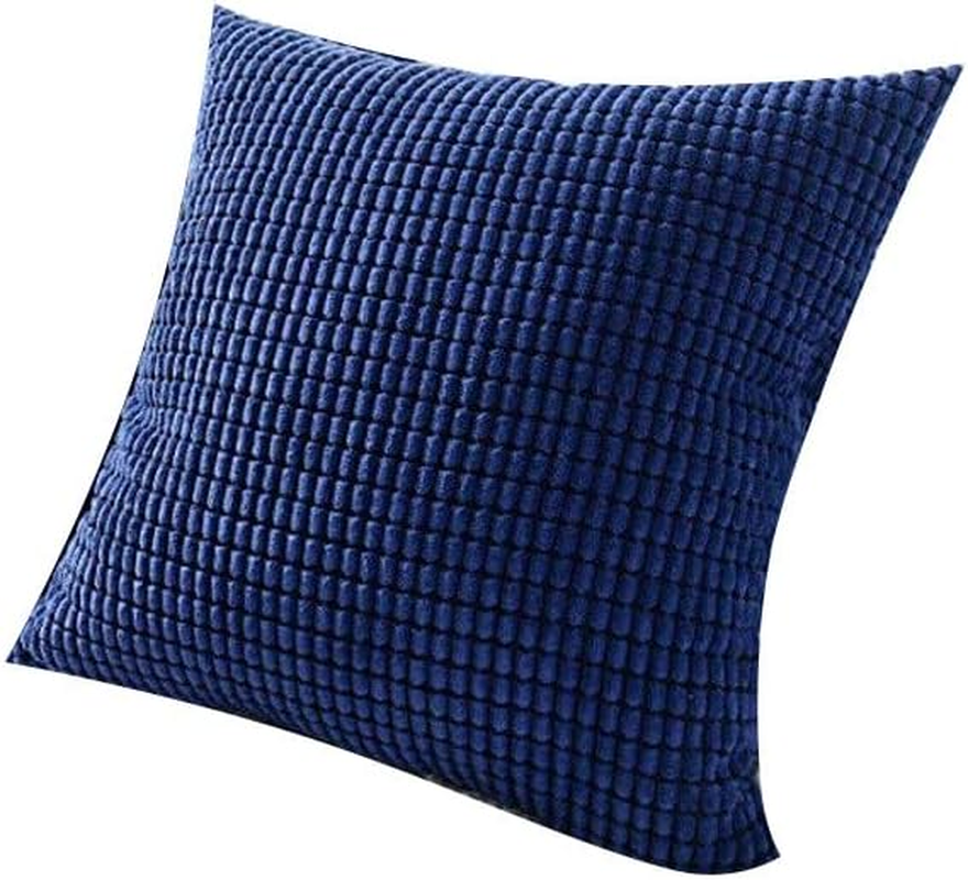 45X45 Plain Solid Colour Cushion Cover Decorative Pillow Case Home, Hidden Zipper Design, Handmade Quality