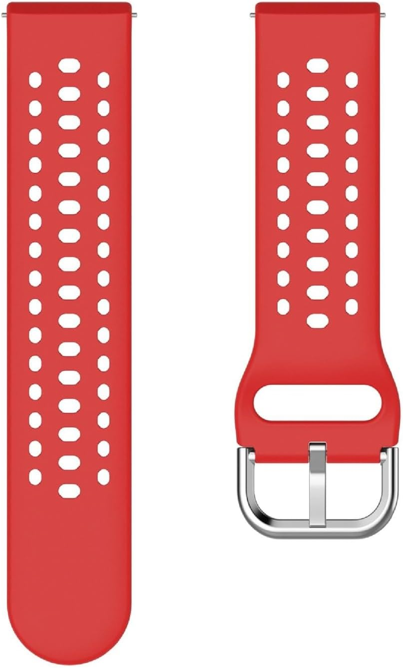 GIOPUEY Armband Kompatibel Mit Amazfit Active 2, Weiches Silikon Armband [Verschlei&szlig;fest] [Atmungsaktiv] Ersatzarmband image number 6