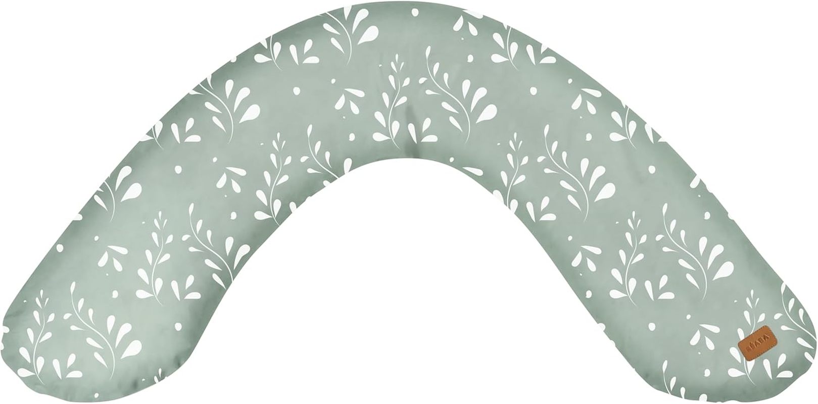 Beaba Big Flopsy Maternity and Nursing Pillow, Print Jersey Nature image number 1