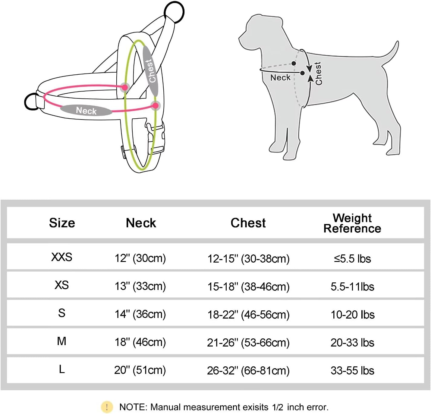 Didog Soft Flannel Padded Dog Vest Harness, Escape Proof/Quick Fit Reflective Dog Strap Harness,Easy for Training Walking,Blue S Size image number 5