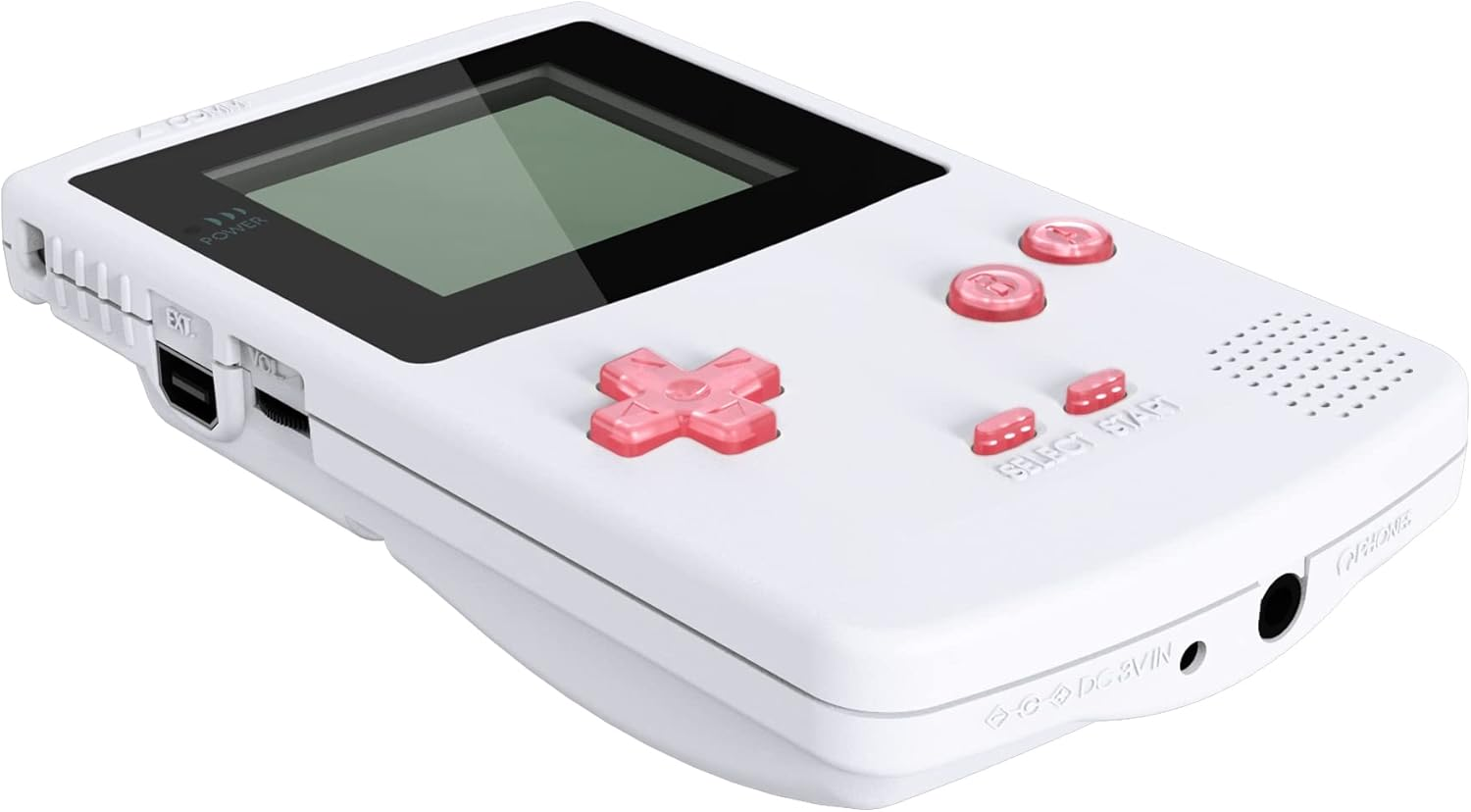 Extremerate Cherry Pink Replacement Full Set Buttons for Gameboy Color GBC - Handheld Game Console NOT Included image number 5