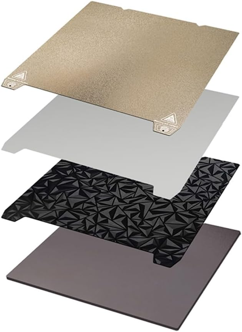 PEI PEO Build Plate 3D Print Bed Textured PEI Surface + Smooth PEO Surface Magnetic Spring Steel Flexible Platform Compatible with Ender-3 S1/ Ender-3 S1 Pro/End-5 S1/K1 3D Printers 235*235MM image number 5