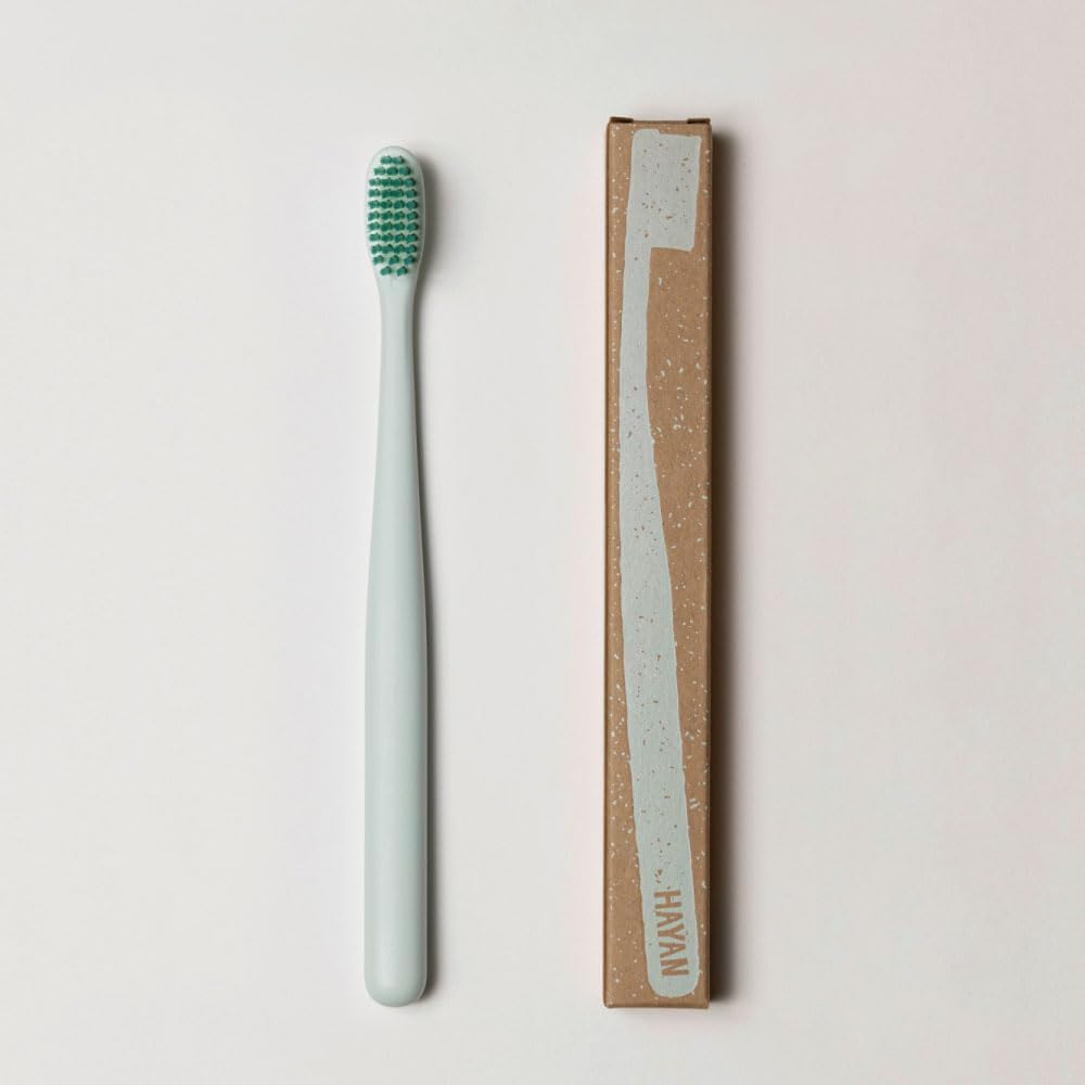 Byhayan PLA Biodegradable Toothbrush - Pistachio Green image number 2