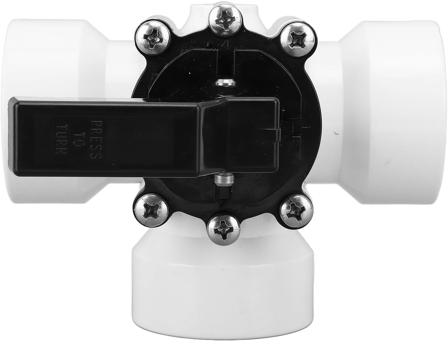 3 Way Pool Diverter Valve for Jandy 4715, 3 Port Valve Replacement with Female G1‑1/2In Female Thread, Shower Diverter for Swimming Pool Spa image number 2