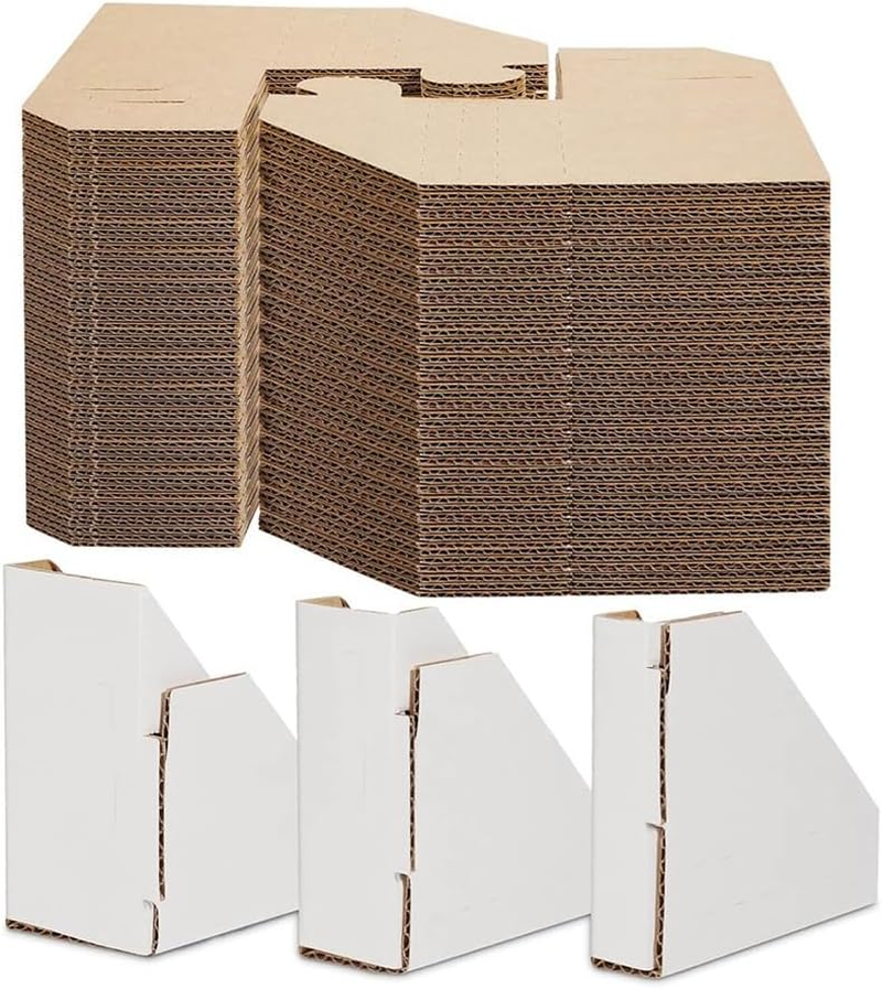 100Pack Adjustable Cardboard Corner Protectors, Fit 1-2.1In Frames, White image number 1