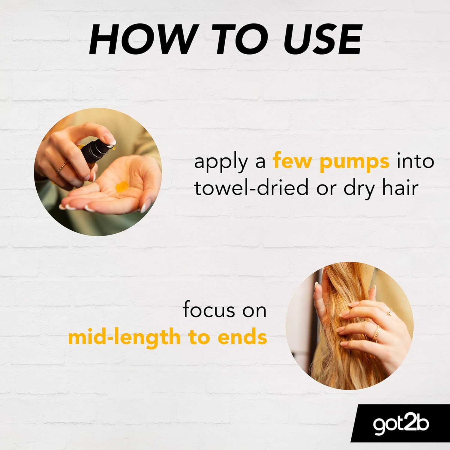 (50Ml) - Schwarzkopf Got2B Oil-Licious 50Ml image number 5