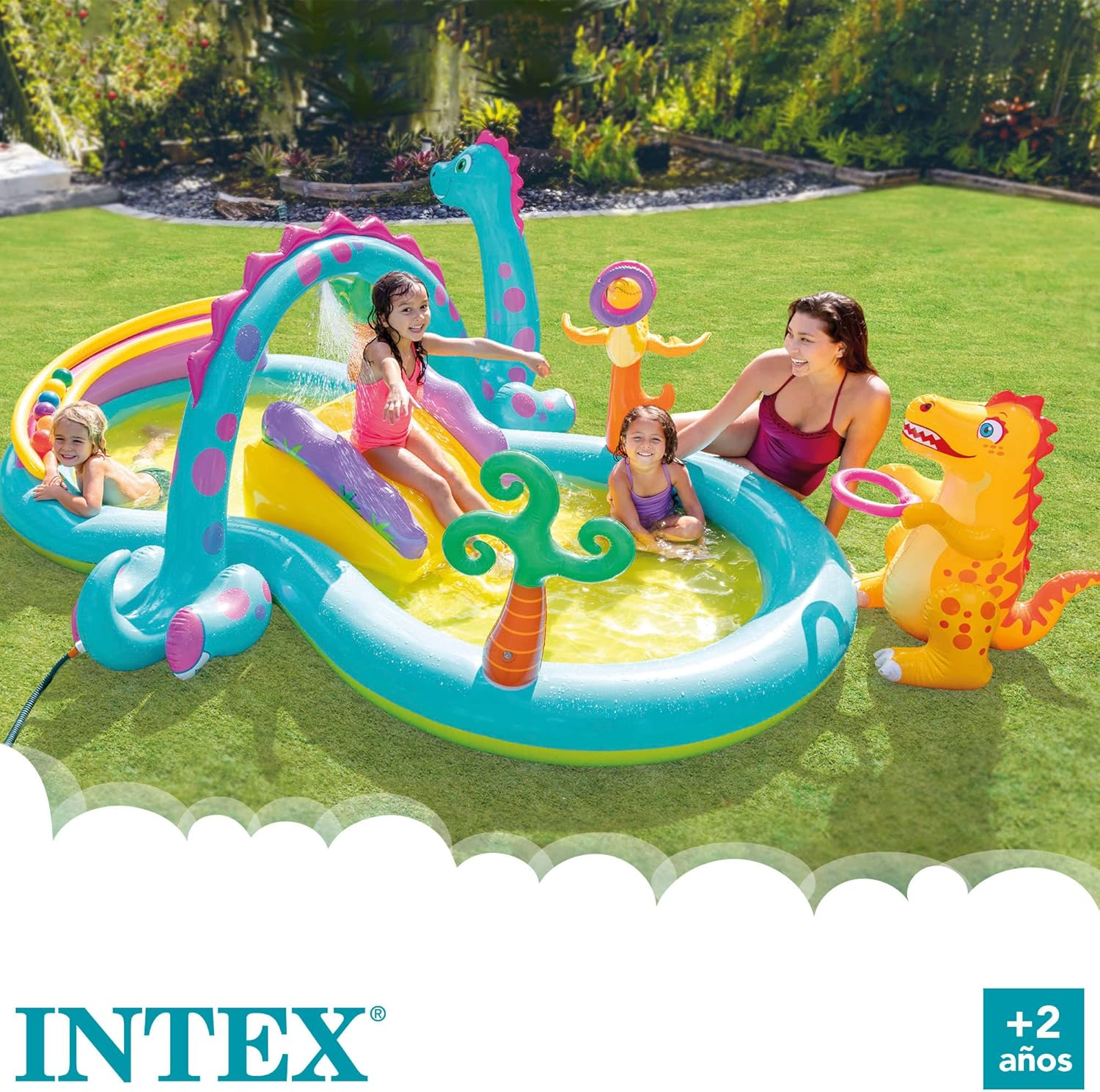 INTEX 57135NP - Dinoland Play Center, Ages 2+, 3.02Mx2.29Mx1.12M image number 6