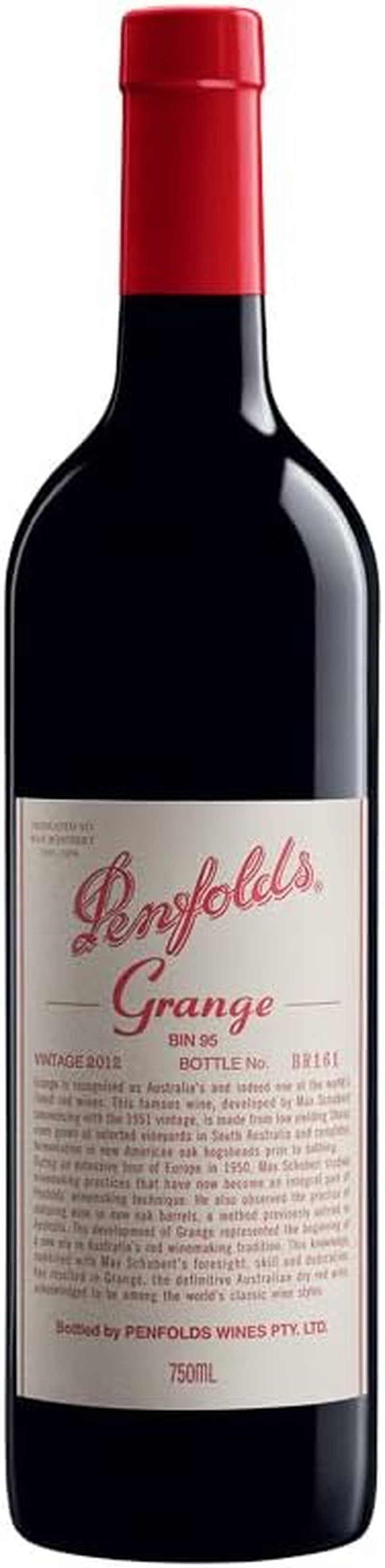 Penfolds Grange 2012 750Ml Bottle