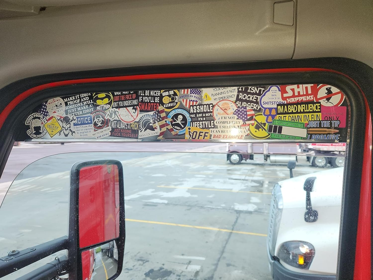 Funny Stickers for Adults - 100PCS Hard Hat Stickers for Tool Box, Welding Helmet, Construction, Electrician, Mechanic - Waterproof Vinyl Stickers for Blue Collar Men image number 2