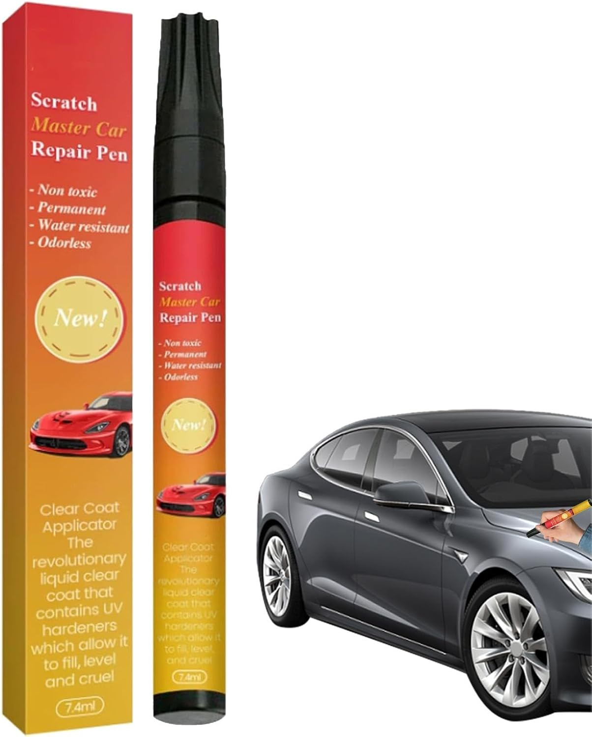 Magic Pen for Car Scratches, Automotive Touchup Paint, Professional Weatherproof Magic Repair Pens for Automotive Scratches image number 5