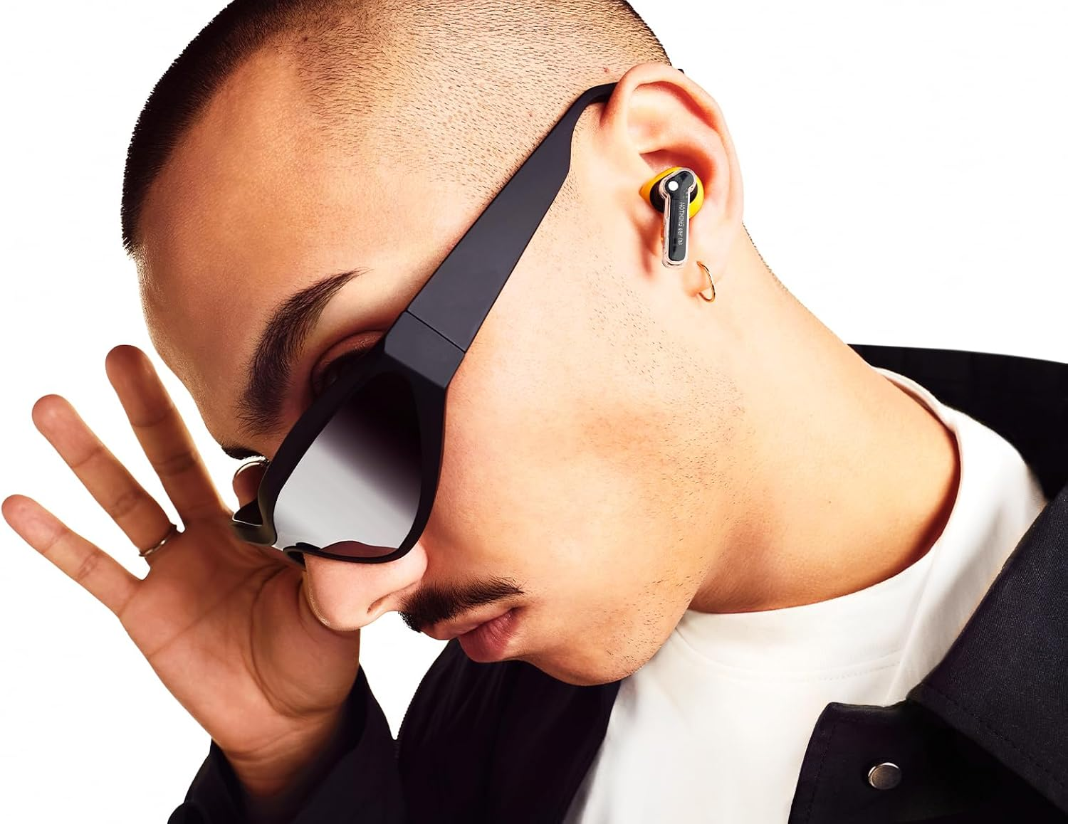 Nothing Ear (A) Earbuds Yellow, with Chatgpt Integration, 45 Db ANC, Bass Enhance Algorithm, up to 42.5 Hours Listening Time image number 3