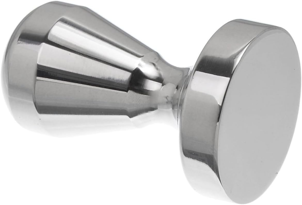 Iplusmile Stainless Steel Coffee Tamper Flat Base Espresso Machine Pressing Tool for Coffee Bar Tamping Station