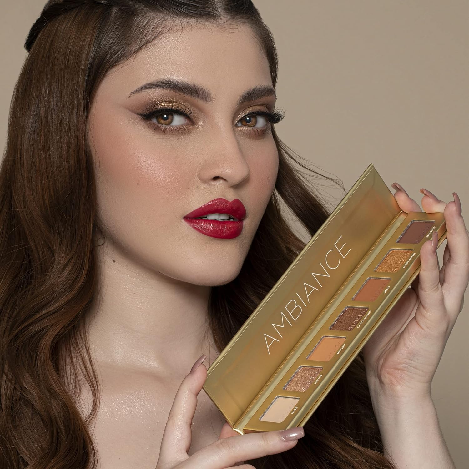 Mini Eyeshadow Palette - Ambiance by SIGMA for Women - 0.24 Oz Eye Shadow image number 3