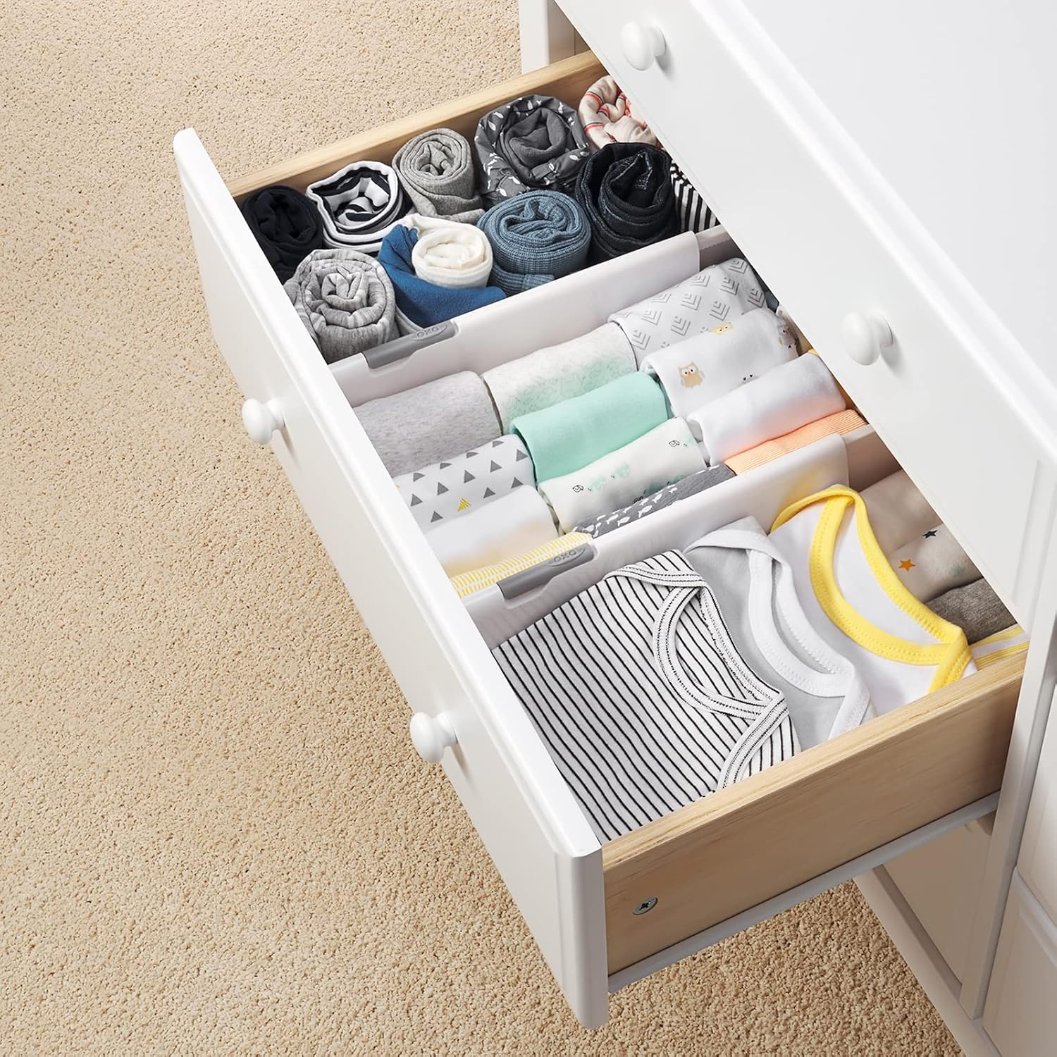 OXO Tot Drawer Dividers, 2-Pack image number 2