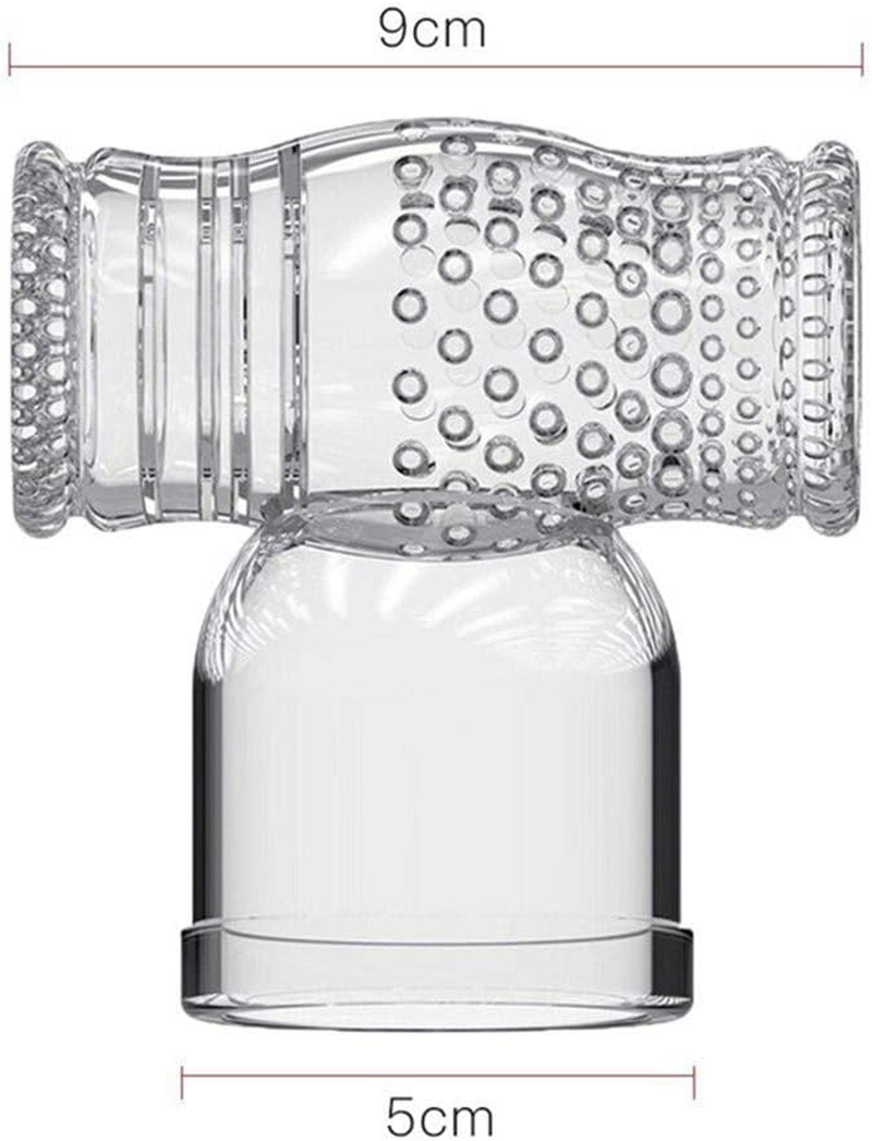 3 Pcs Nuhui Standard Magic Wand Attachments Accessories Headgear Men'S Training Toys Adult Tools,Improve Life Quality,Wand Hole Inner Dia 2",From US image number 1