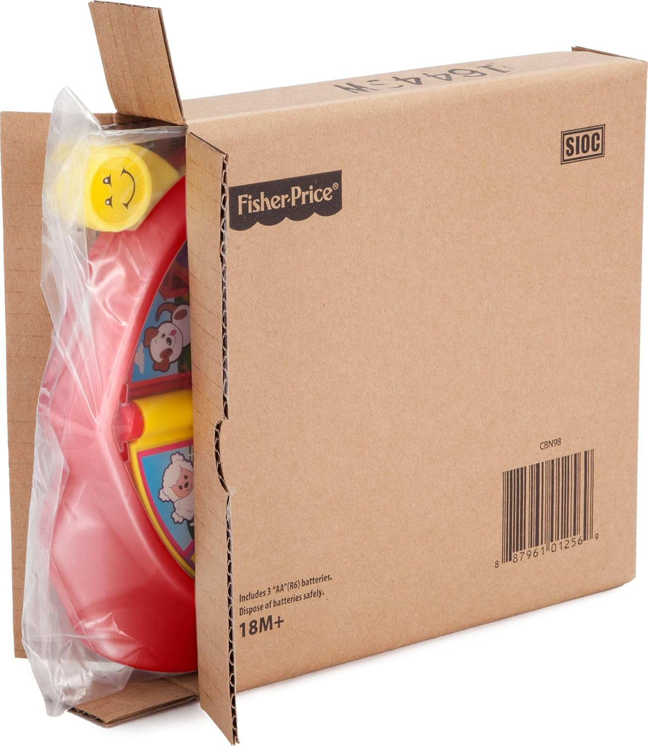 Fisher-Price Little People Toddler Toy See &lsquo;N Say the Farmer Says, Learning Game with Music & Sounds for Kids Ages 18+ Months image number 4