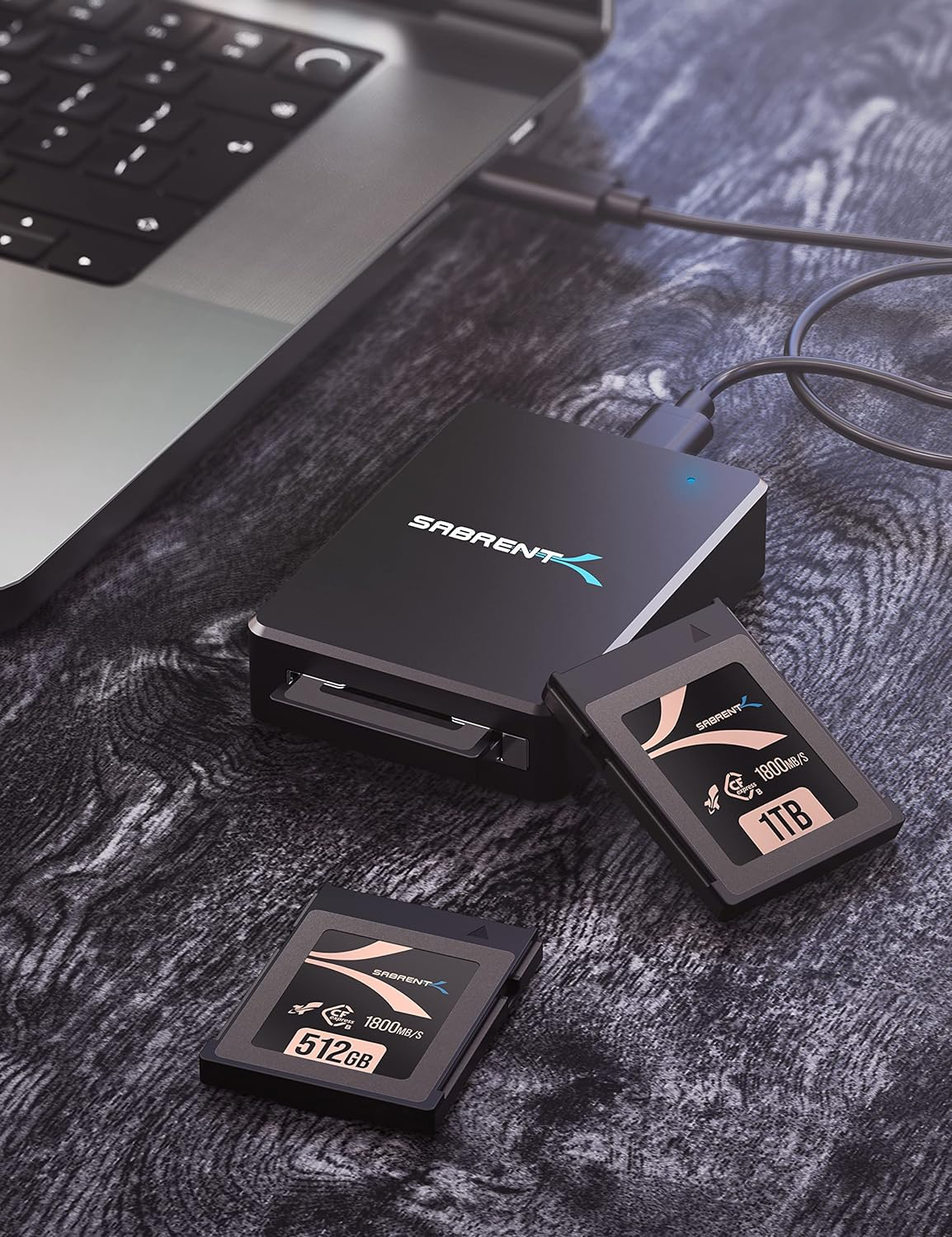 SABRENT Rocket CFX PRO 1TB Cfexpress Type B Memory Card R1800Mb/S W1700Mb/S (CF-XXIT-1TB) image number 3