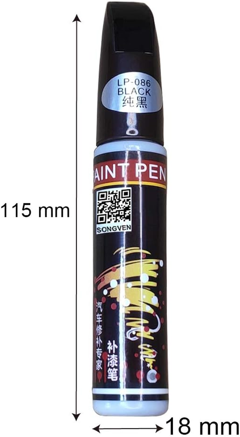 Matte Black Rim Touch up Paint Wheel Hub Paint Scratch Repair Car Wheel Scratch Repair Paint Filler Spray 12 Cms (Matte Black) image number 1