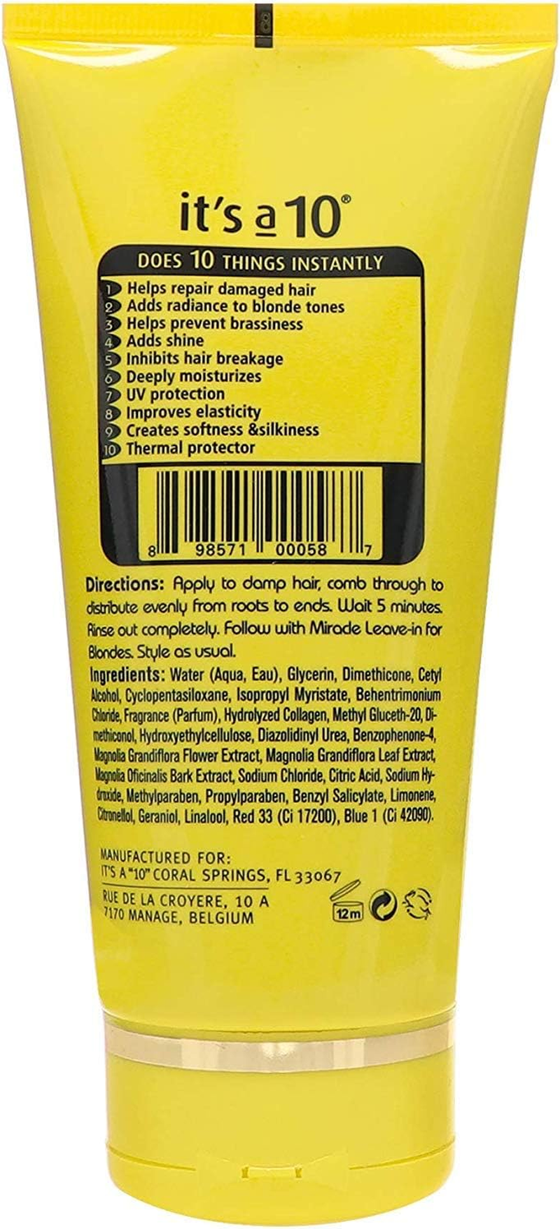It'S a 10 Five Minute Hair Repair for Blondes 5 Oz (Pack of 3) image number 2
