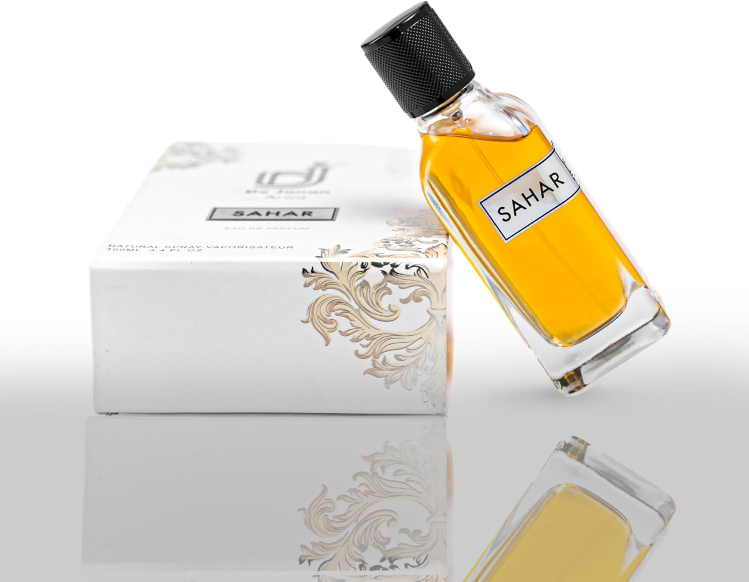 De Janan SAHAR Eau De Parfum &ndash; Mysterious, Enchanting & Irresistible Scent &ndash; Sophisticated Blend of Oud, Bergamot & Musk Notes &ndash; Long-Lasting & Perfect for Any Occasion &ndash; 100Ml (Pack of 1) image number 4