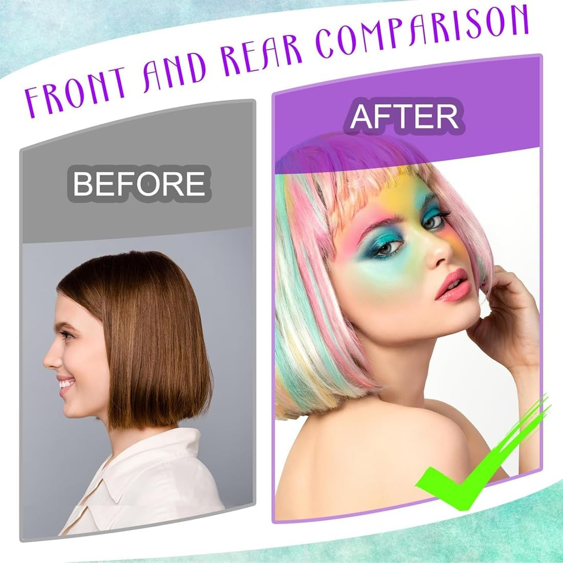 MUNZE Silicone Highlight Cap, Highlight Cap, Reusable Salon Hairdressing Cap, Salon Hair Dye Cap for Women Girls Colouring Hair, with Metal Hook, White, for Women and Girls image number 4