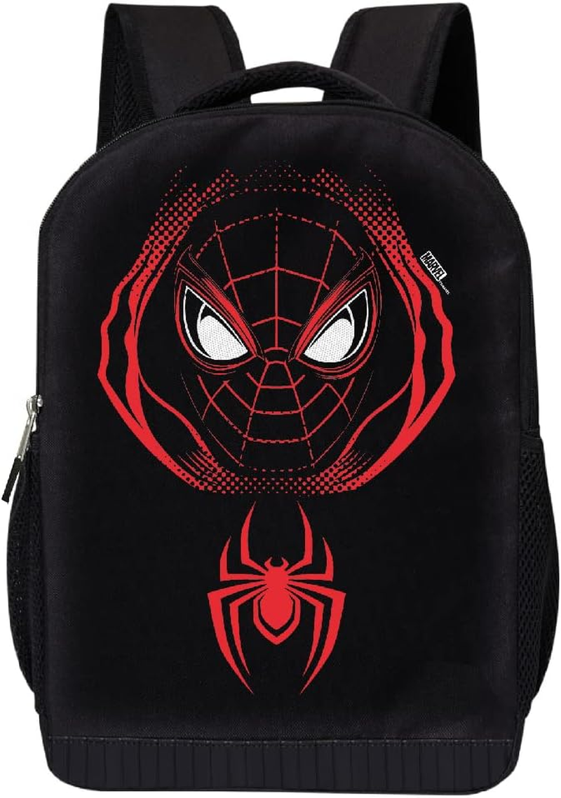 Marvel Spider-Man Backpack for School Boys, Girls, Toddler Backpack | Miles Morales Spiderman Kids Backpack Mesh Bag