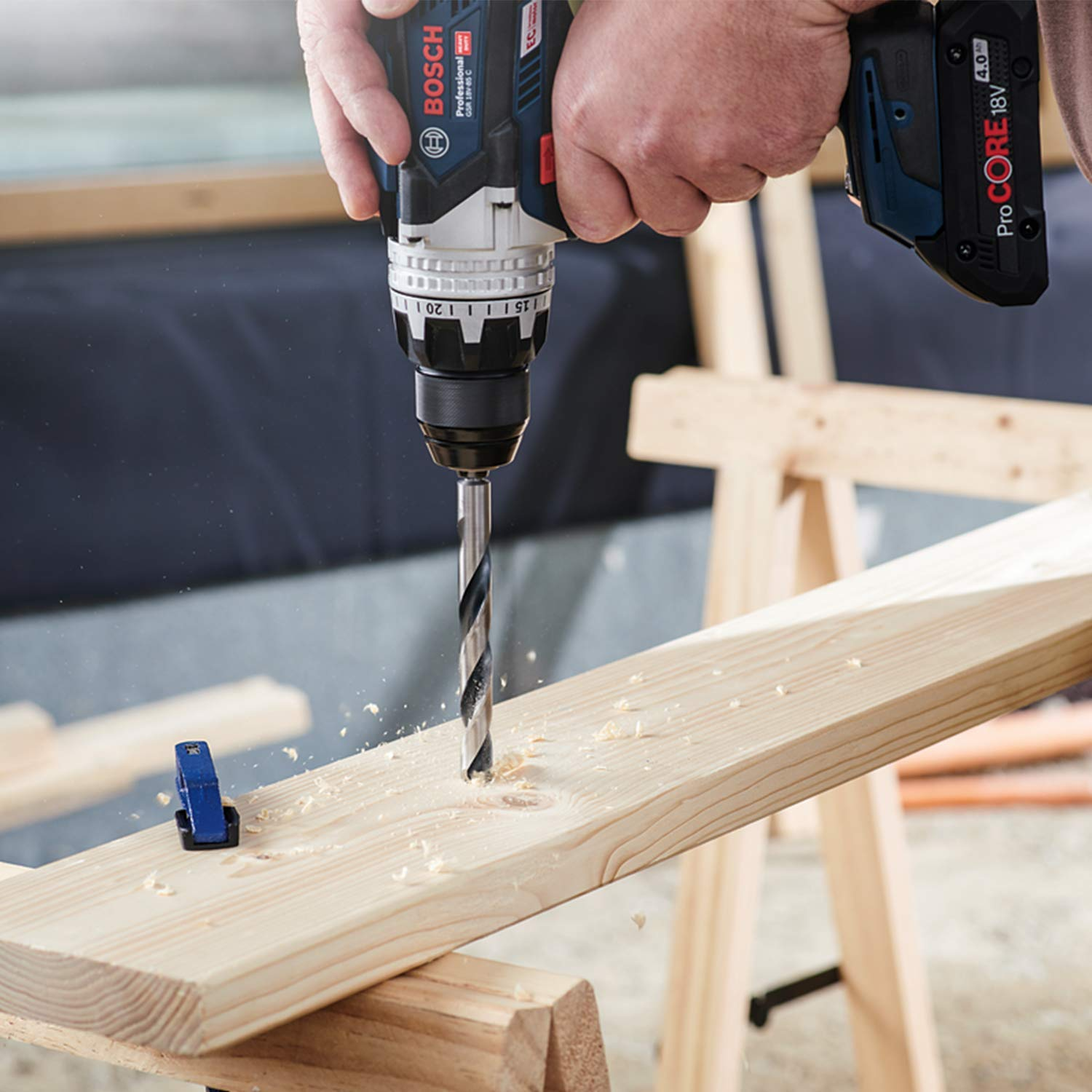 Bosch Professional 10Pc Pointteq Hex Drill Bit (For Metal, &Oslash;: 5.0 Mm, Total Length: 91 Mm, &frac14;&rsquo;&rsquo; Hex Shank, Accessory for Impact Drivers and Drill Drivers) image number 3