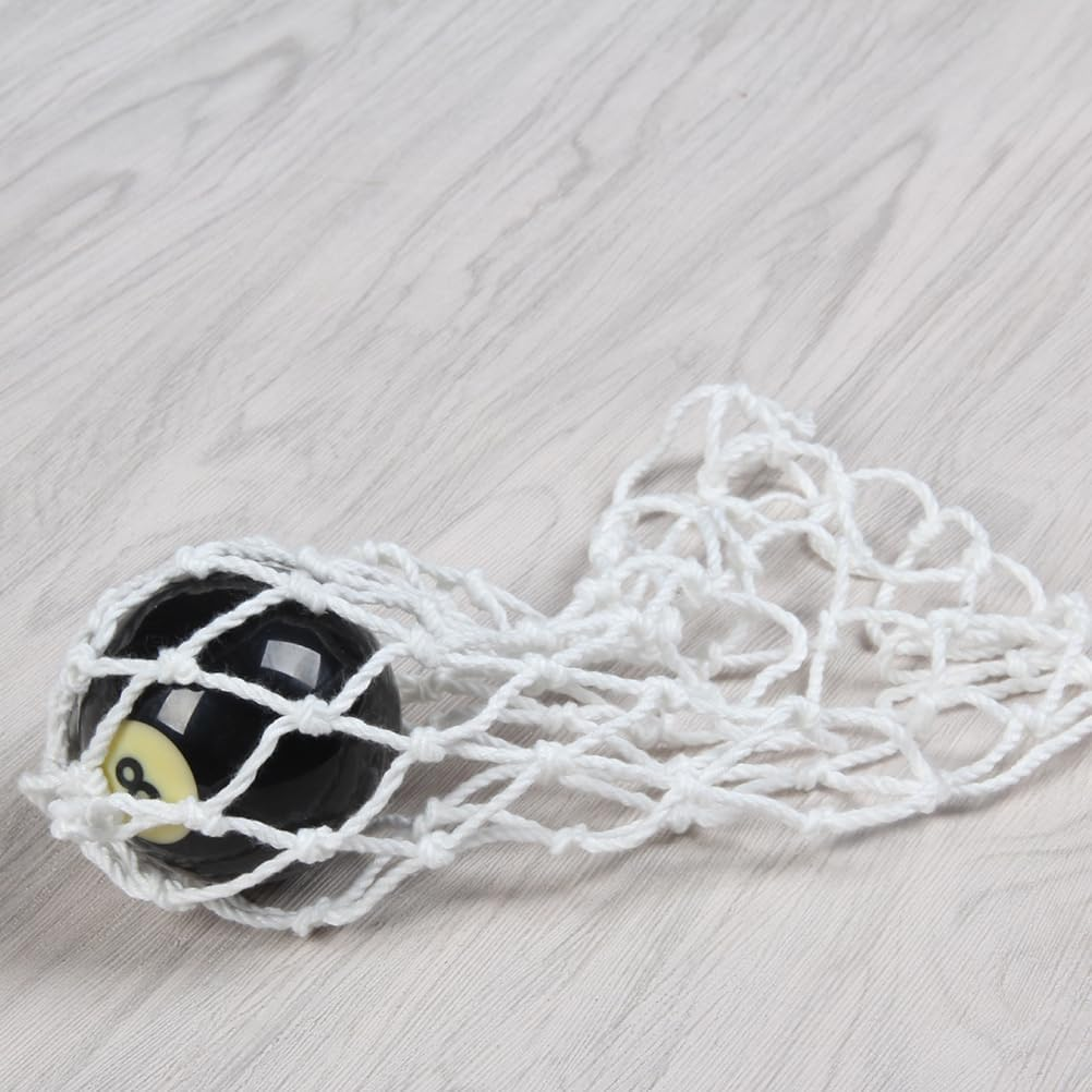 WADY 6Pcs Billiards Mesh Bag, Billiards Table Pocket, Pool Table Pockets Snooker Table Pockets, Pool Table Net Pouch Durable Cotton Accessories Billiard Net Bag Snooker Pocket for Sports Pool Halls image number 3