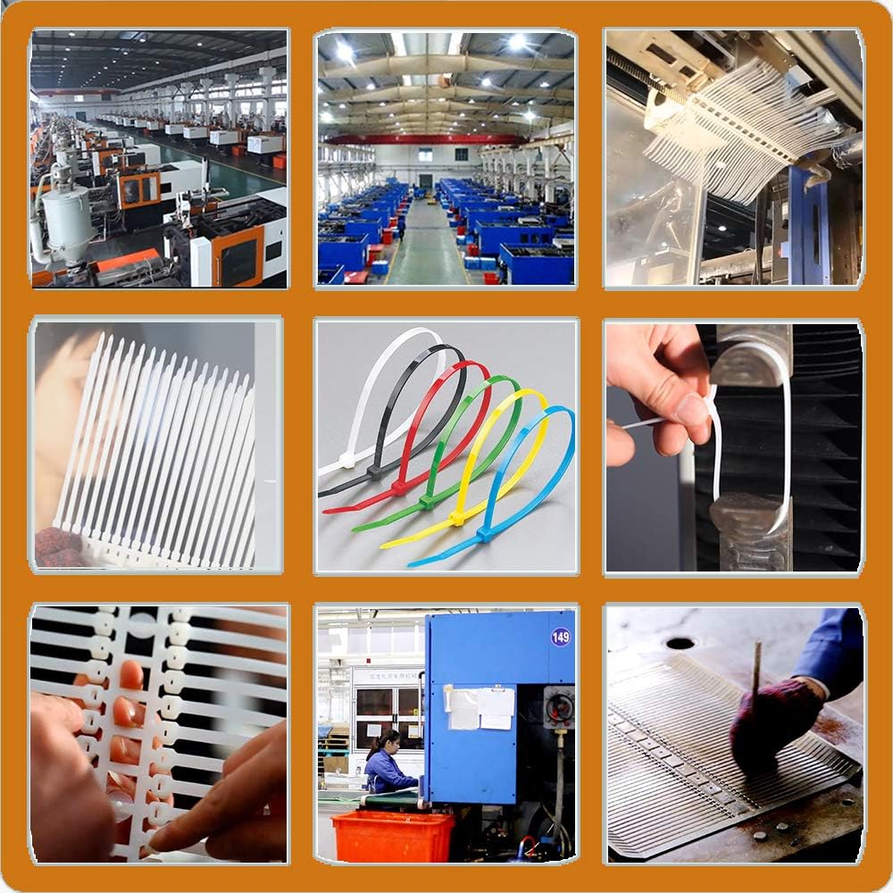 Fay Bless Cable Ties (8" 100Pcs White) image number 6