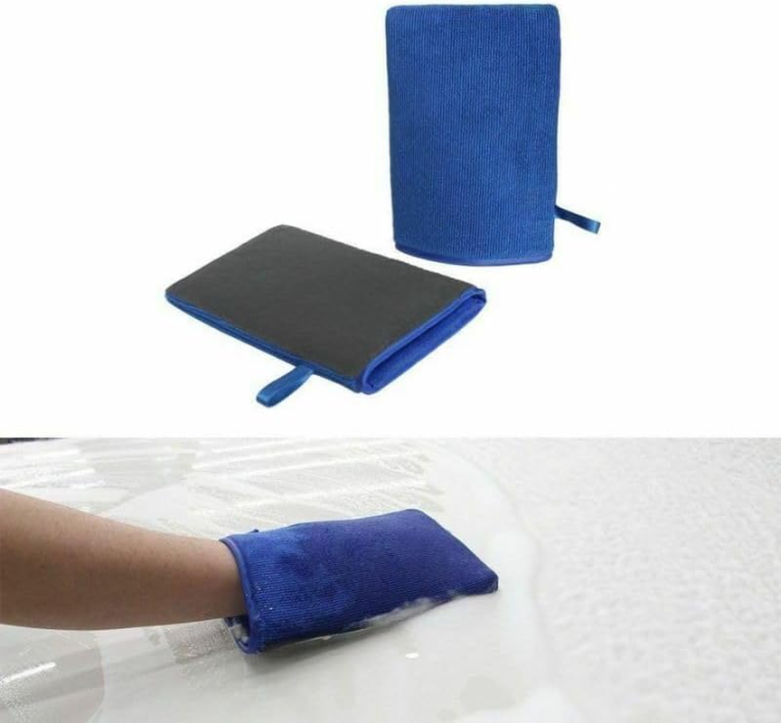 Car Cleaning Clay Mitt Car Clay Mitt, Car Clay Bar Mitt, Surface Prep Mitt, Finish Clay Bar Mitt Wash Mitt Clay Eraser Mitt for Car Detailing and Polishing Clay Bar (1 Piece) image number 6