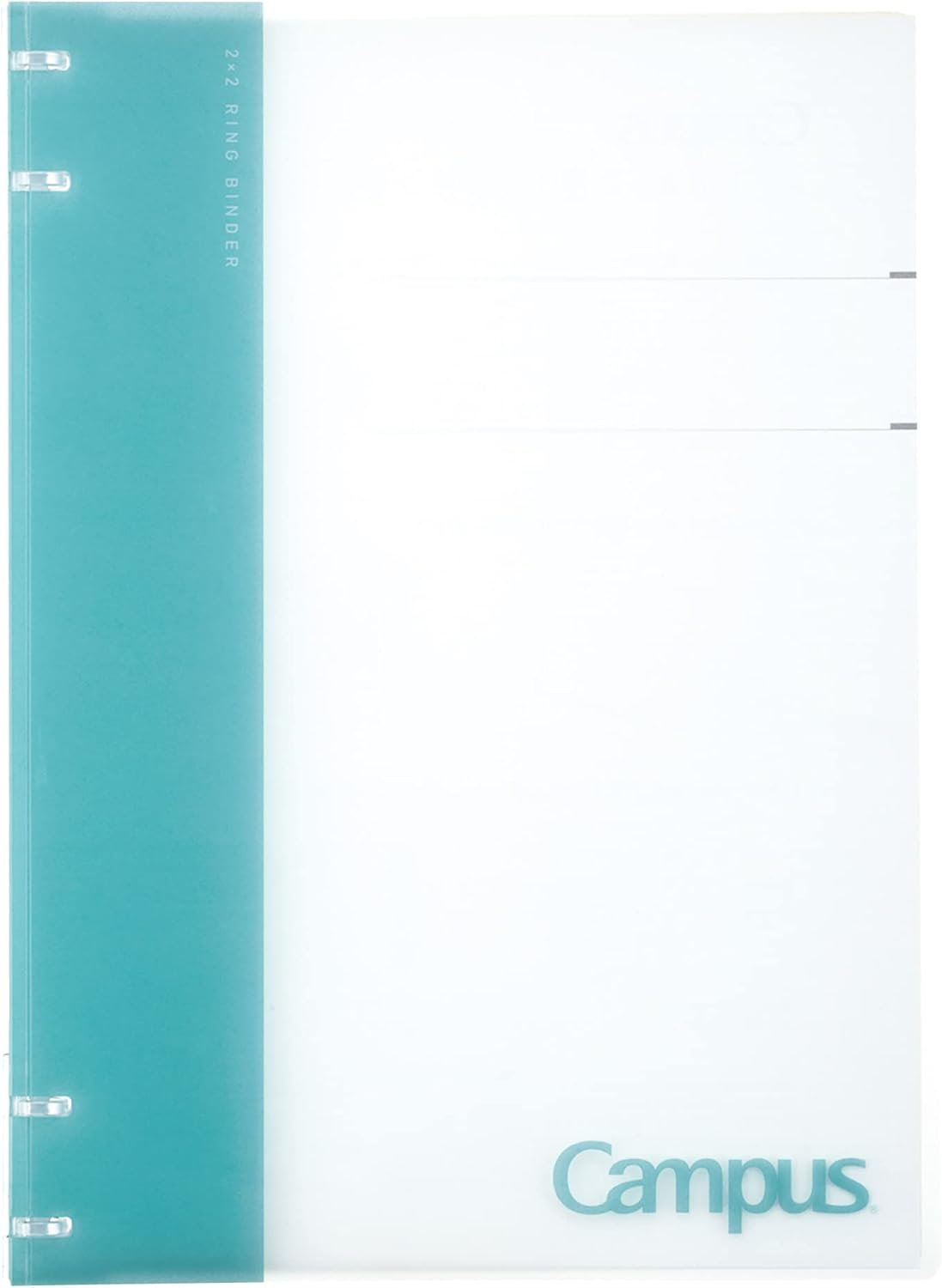 Kokuyo Campus 2X2 Ring Binder, up to 40 Sheets, A4, for 30 Holes Loose Leaf Paper, Light Blue, Japan Import (RU-NP174LB) image number 6