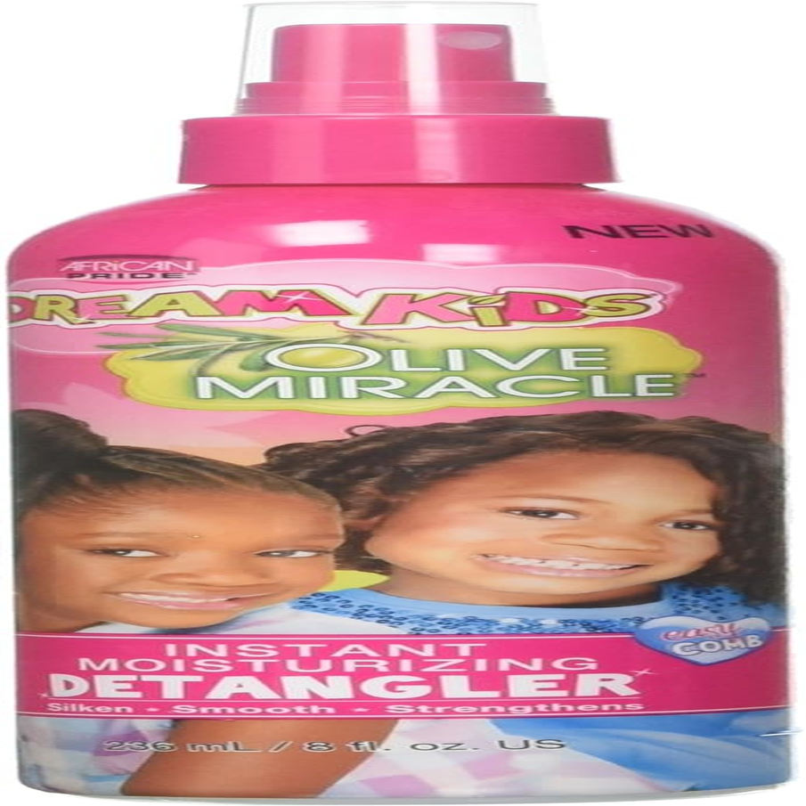 African Pride Dream Kids Olive Miracle Detangler 8Oz image number 2