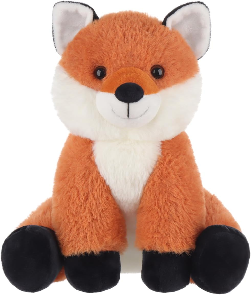 Apricot Lamb Toys Plush Fox Stuffed Animal Soft Cuddly Perfect for Girls Boys (Yellow Fox, 9 Inches) image number 4