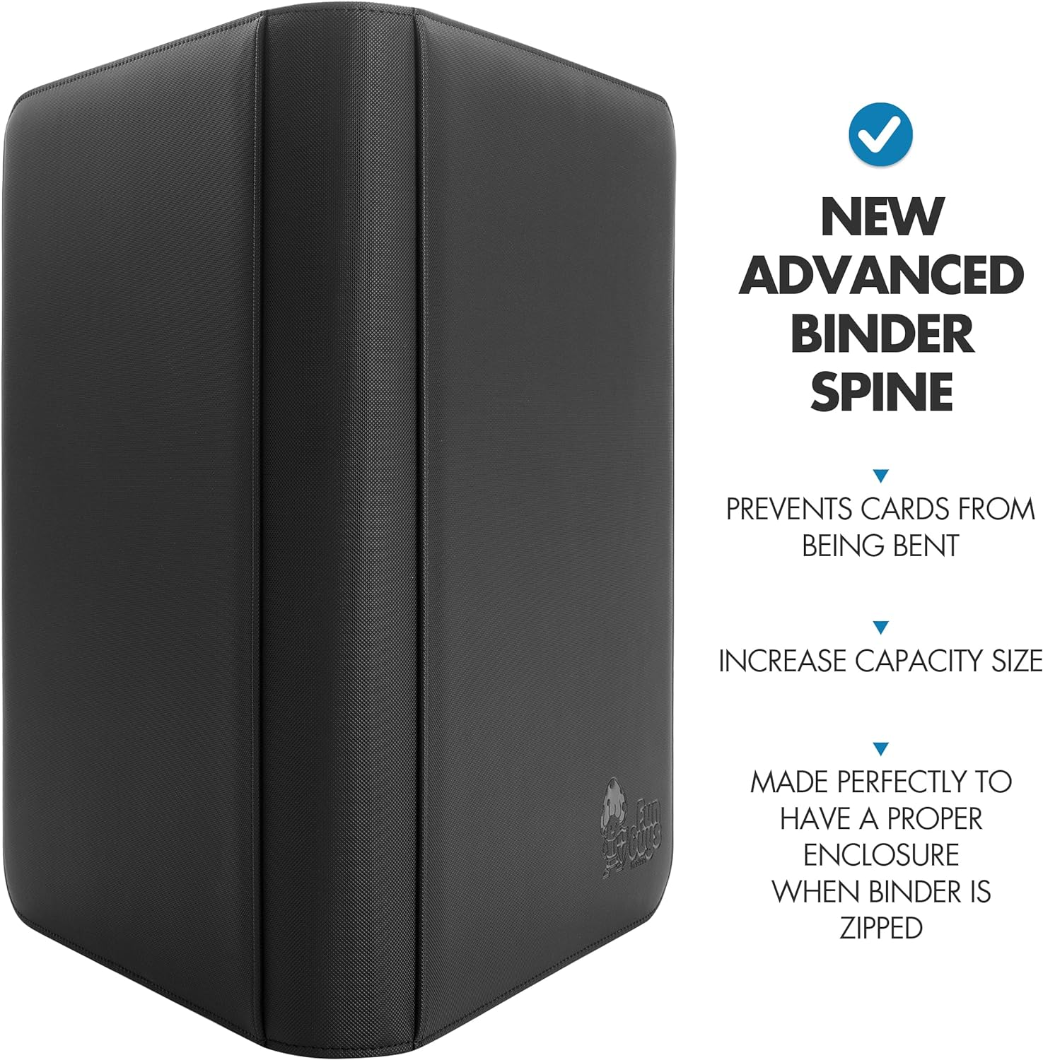 Toploader Binder, Trading Card Binder Storage, 252 9 Pocket Top Loader Binder, Pokemon Binder, Card Collection Binder, Yugioh Cards Binder, MTG Card Binder, TCG Binder, Card Folders for Trading Cards - 12 Pocket - Black And Yellow image number 4