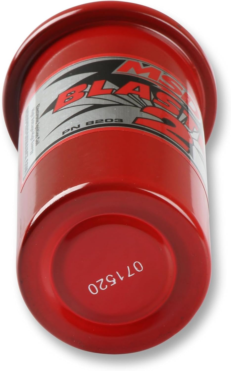 MSD Ignition Coil, Blaster 2 W/ Ballast Resistor, Canister, Round, Oil Filled, Red, 45, 000 V, Each image number 1