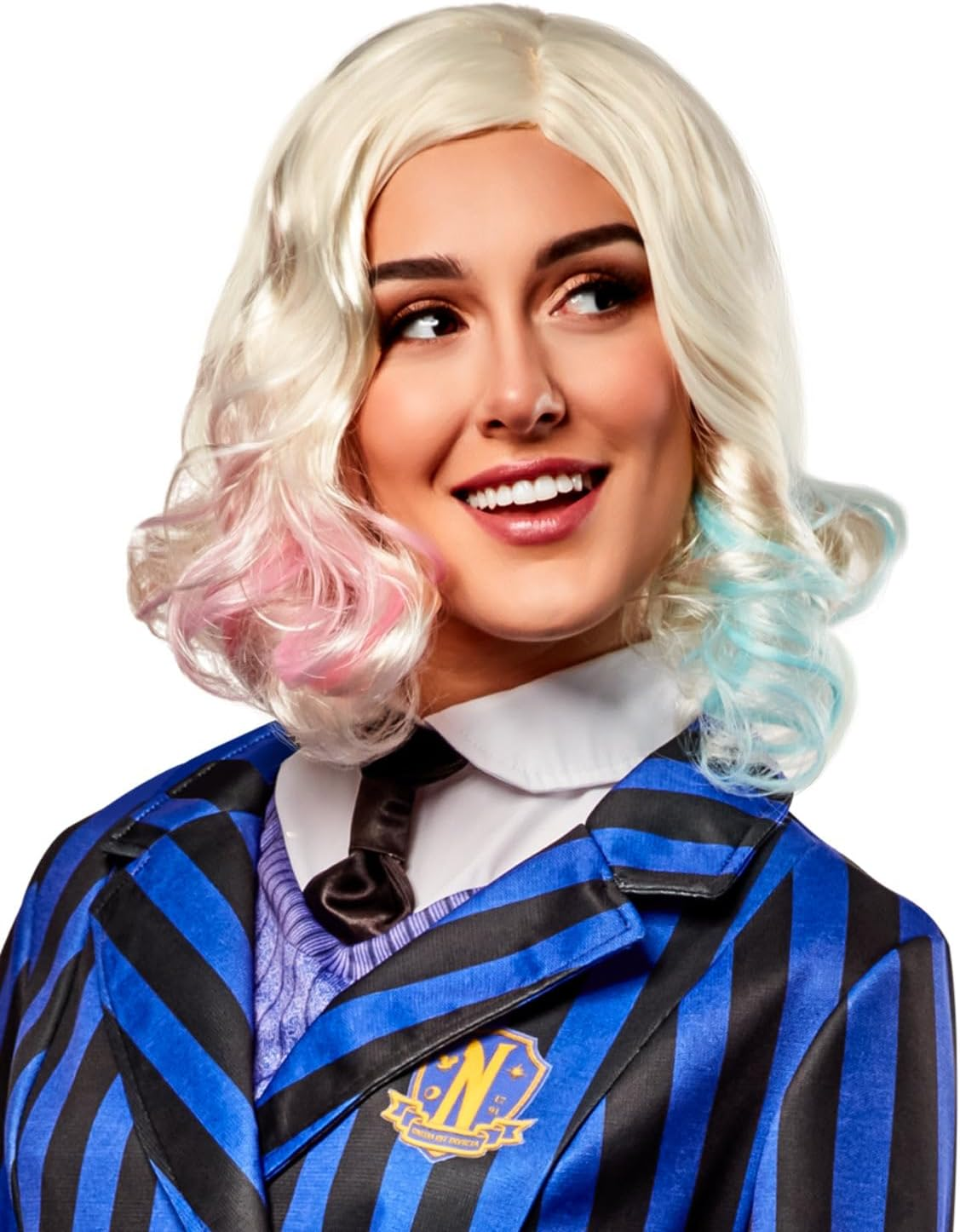 Enid Wig for Adults - Wednesday (Netflix) - One Size