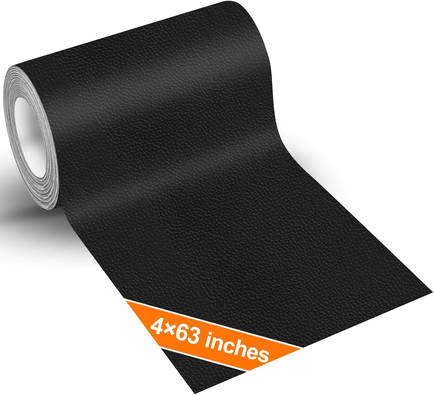 Gecyfit Leather Repair Kit, 10 X160 Cm Balck Leather Patches Tape for Car Seat, Furniture, Couch, Motorcycle Seat, Upholstery, Upgraded Self Adhesive Waterproof Patch image number 4