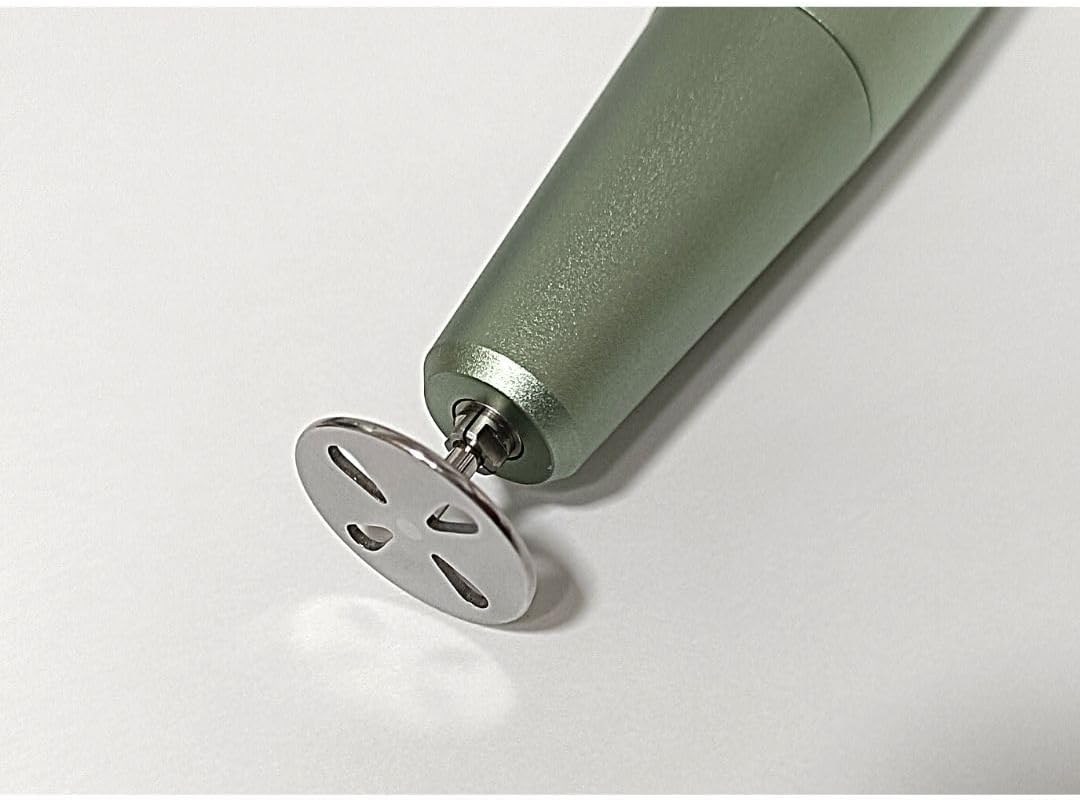 Natury Nails 20 Mm Base Drill Bit and 4 Slots for Interchangeable Pedicure Discs for Nail Lathes, Pedicure, Callus and Roughness (BROCA BASE) image number 2