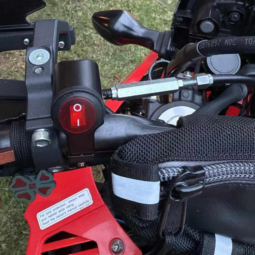 LED Auxiliary Light Kit W/Connector Compatible with Honda CRF300L Rally / CRF250L Rally (2021-Current) (Day White) image number 5