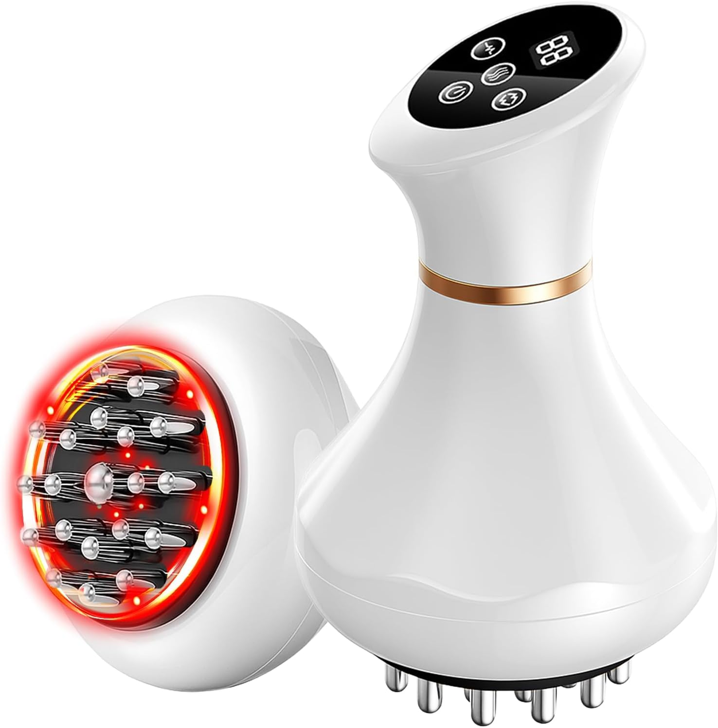 Body Sculpting Machine, Lymphatic Drainage Massager & anti Cellulite Massage Tool, Helps Reduce Stretch Marks & Cellulite, Pain Relief Devices for Sciatica Nerve, Legs, Arms, Hip, Muscle & Lower Back image number 6