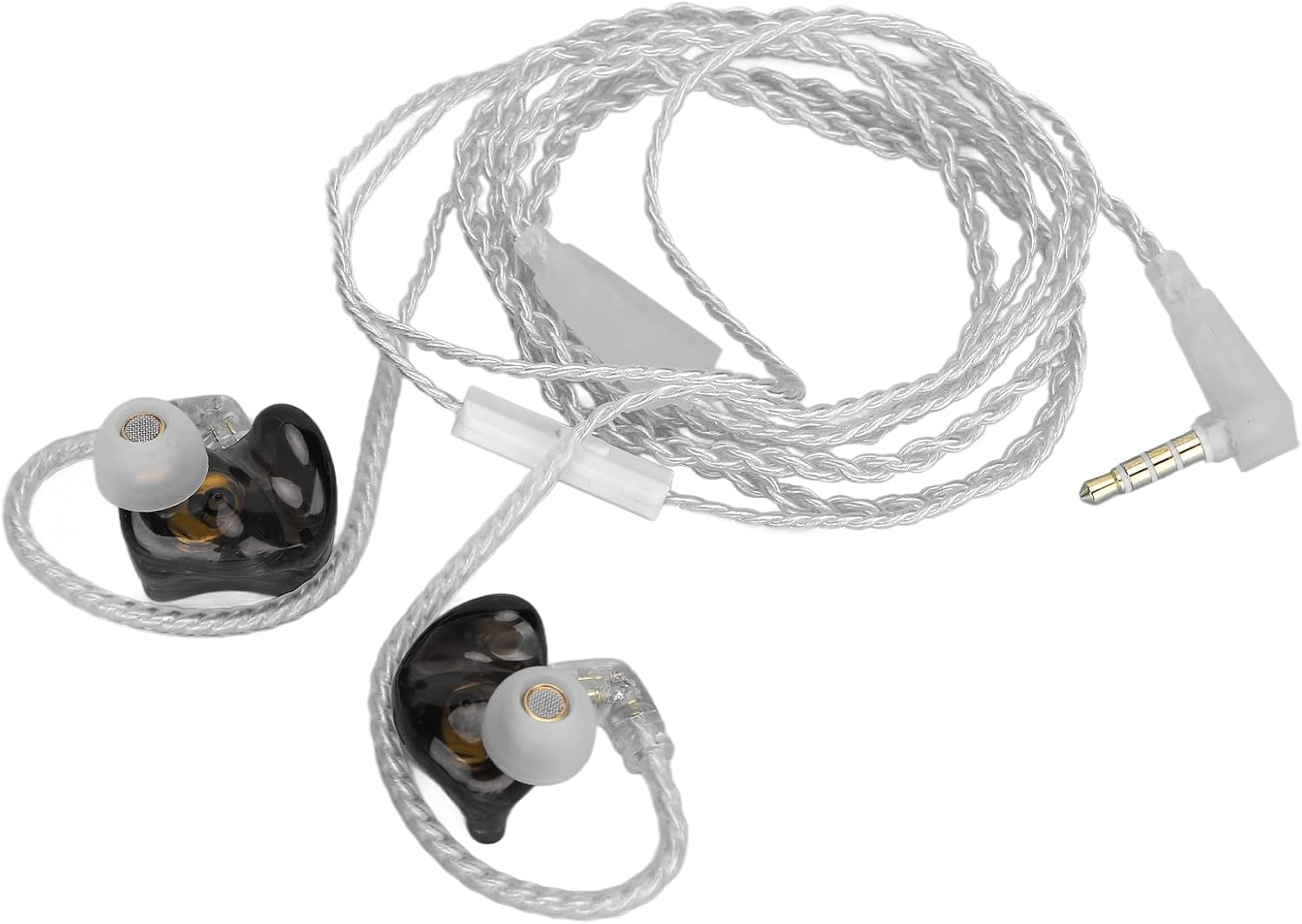 OVAQUIXI DQ6 Wired Earphones, Zinc Alloy, Hifi Stereo Sound, Clear Voice, Deep Bass, Gaming Music, Compatible with 3.5Mm Devices image number 3