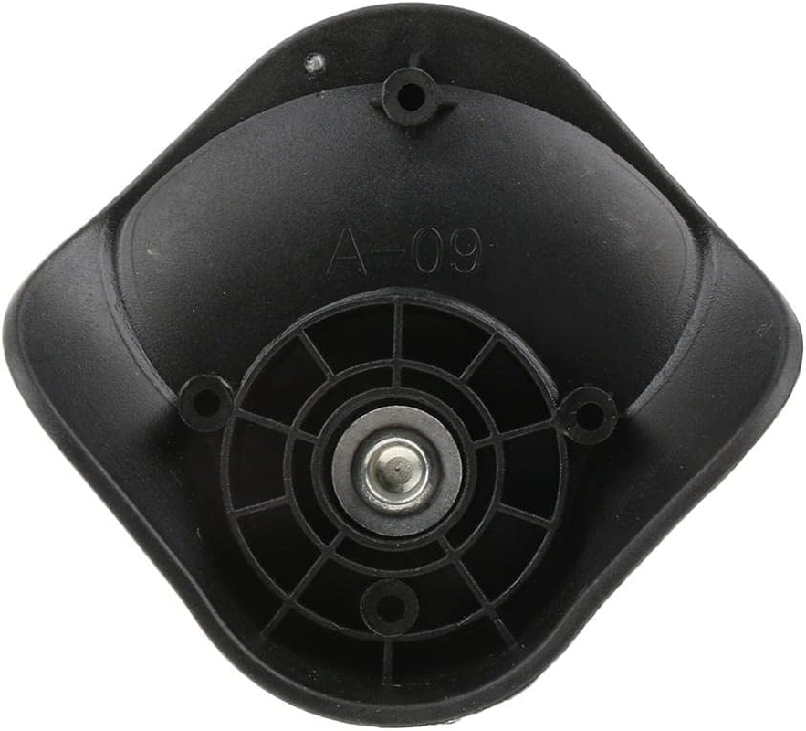 Baoblaze 1 Pair A09 Swivel Dual Roller Wheels Suitcase Luggage Replacement Casters for Travelling Bag image number 3