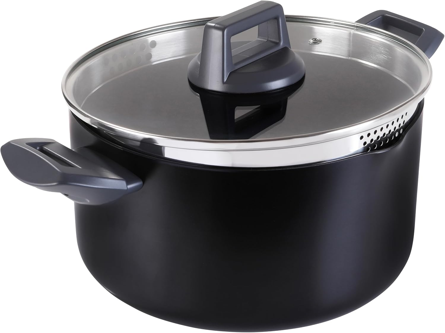 Stanley Rogers Statement Casserole 24Cm &ndash; 100% Recycled Aluminium Ceramic Non-Stick Pot &ndash; Induction Cookware with Dual Handles and Lid &ndash; PFAS PTFE & PFOA Free for Healthy Cooking image number 4