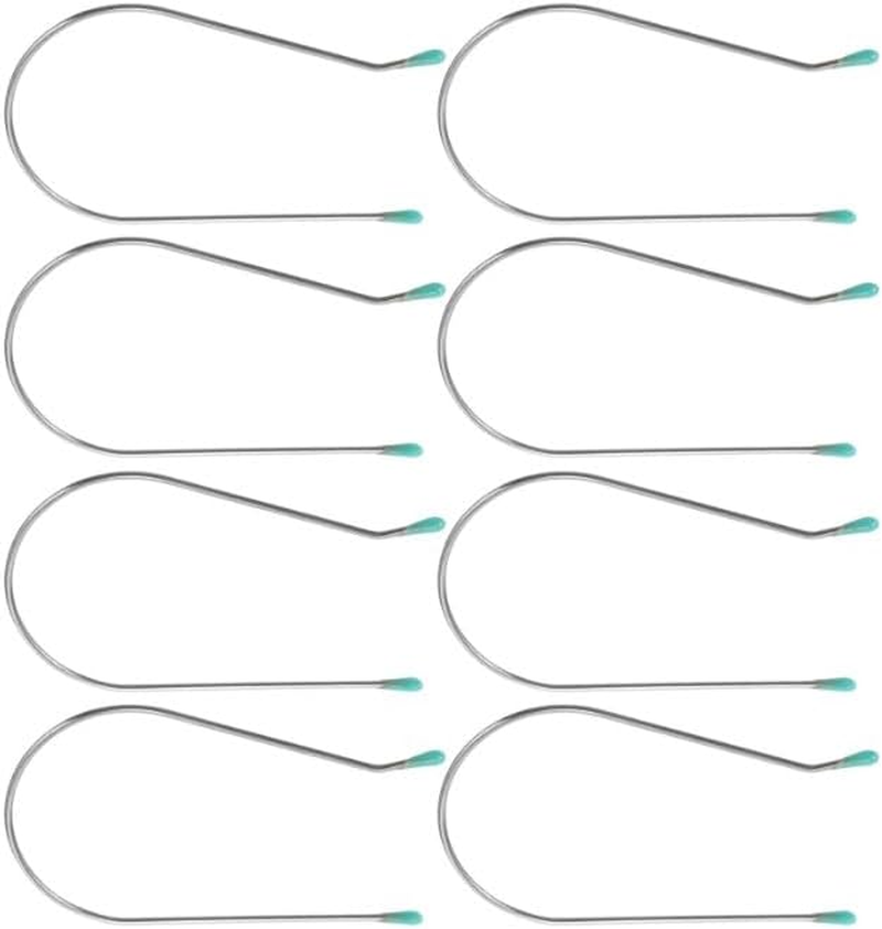 8 Pcs Hot Curler Clips Replacement Kit, Hot Roller Clips Replacement, Hot Roller Clips Rollers Securing Pins Fits 2 Inch Hot Rollers, Styling Tools and Appliances image number 5