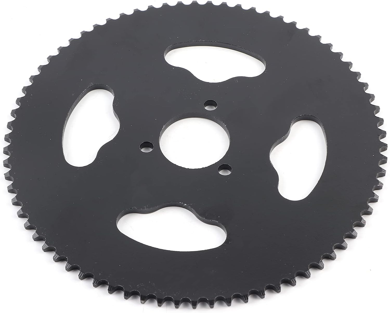 Joyzan T8F 74T 30Mm Steel Rear Sprocket Durable Motorcycle Replacement, Steel Rear Chain Sprocket Motorized Accessories OD 19Cm ID 3Cm for Four Wheel Drive All Terrain Vehicles image number 6
