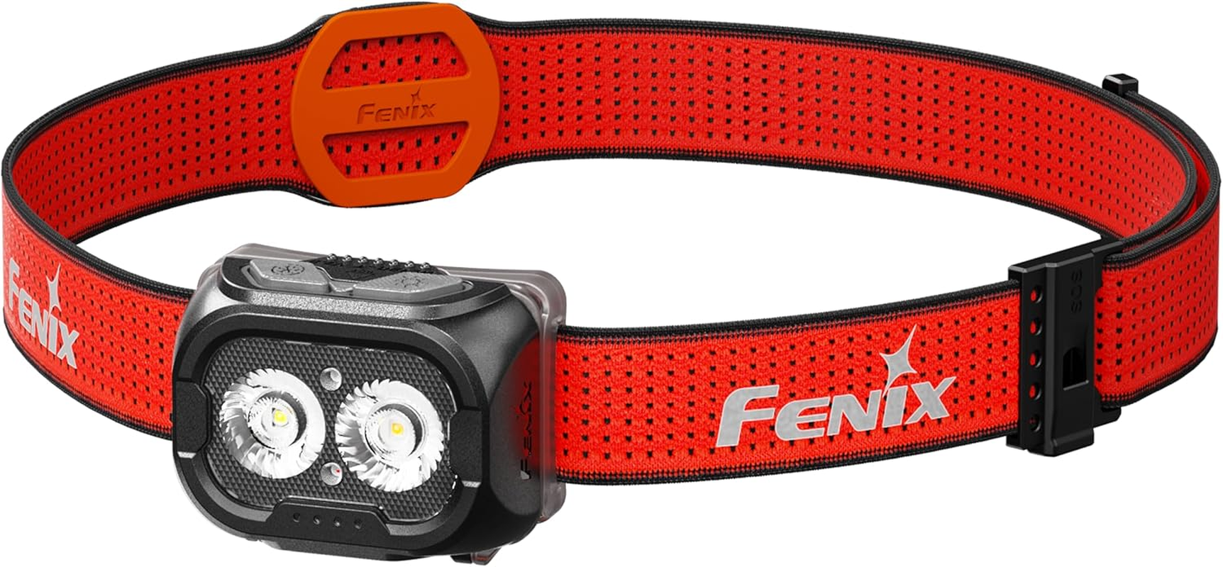 Fenix HL18R-T V2.0 Headlamp - Aluminum & Cool & Warm White - 800 Lumens & 125M Long Throw - Super Bright & 160 Hrs Working - Dual Primary Beams - Emergency Light for Camping & Outdoor Adventures White