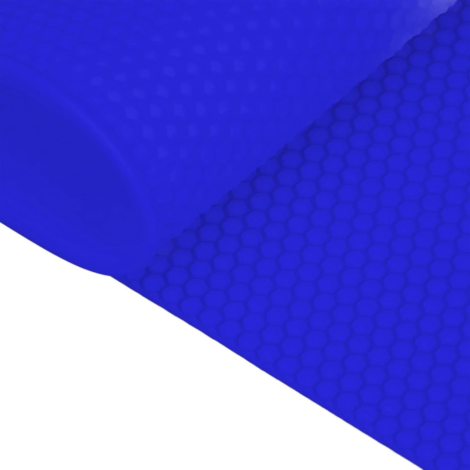 Beeswax Press Mould, 2PCS Beehive Foundation Sheets, Beeswax Sheet Mold 5.4Mm Reusable Silicone Beeswax Mold Foundation for Bee Keeping 37.5 X 21CM (Dark Blue) image number 1