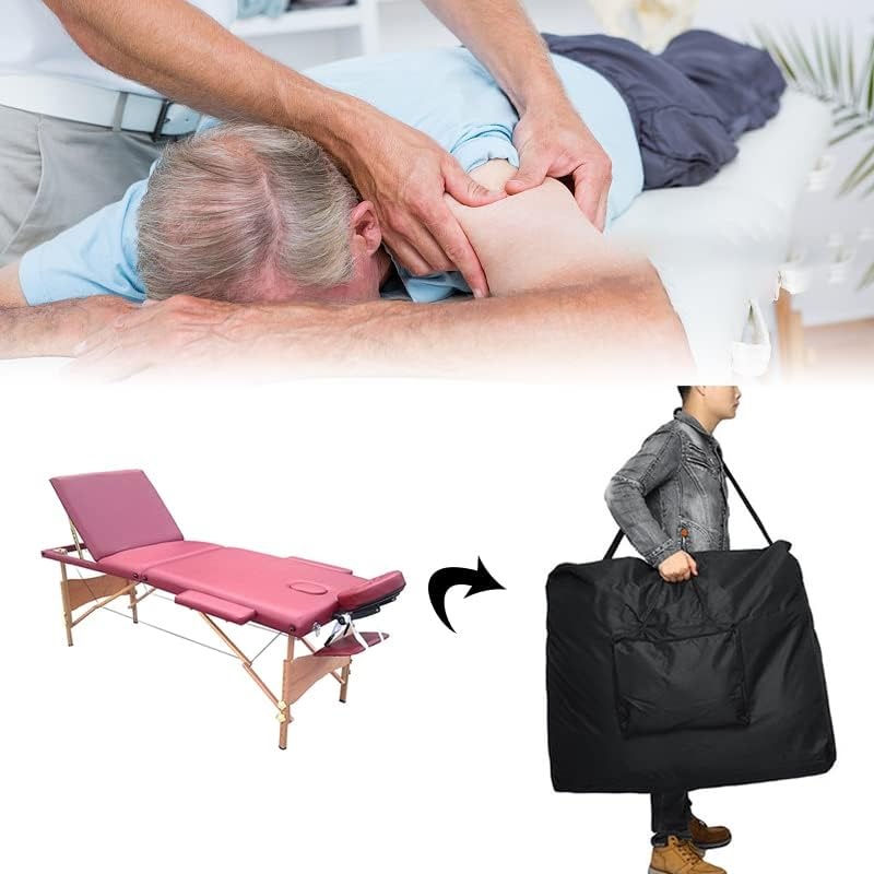 Massage Bed Bag, Multifunctional 93 X 70 X 20Cm Wheelchair Storage Bag, Wheelchair Storage Tote, Large Capacity Wear Resistant Oxford Cloth Travel Bag for Carrying image number 2