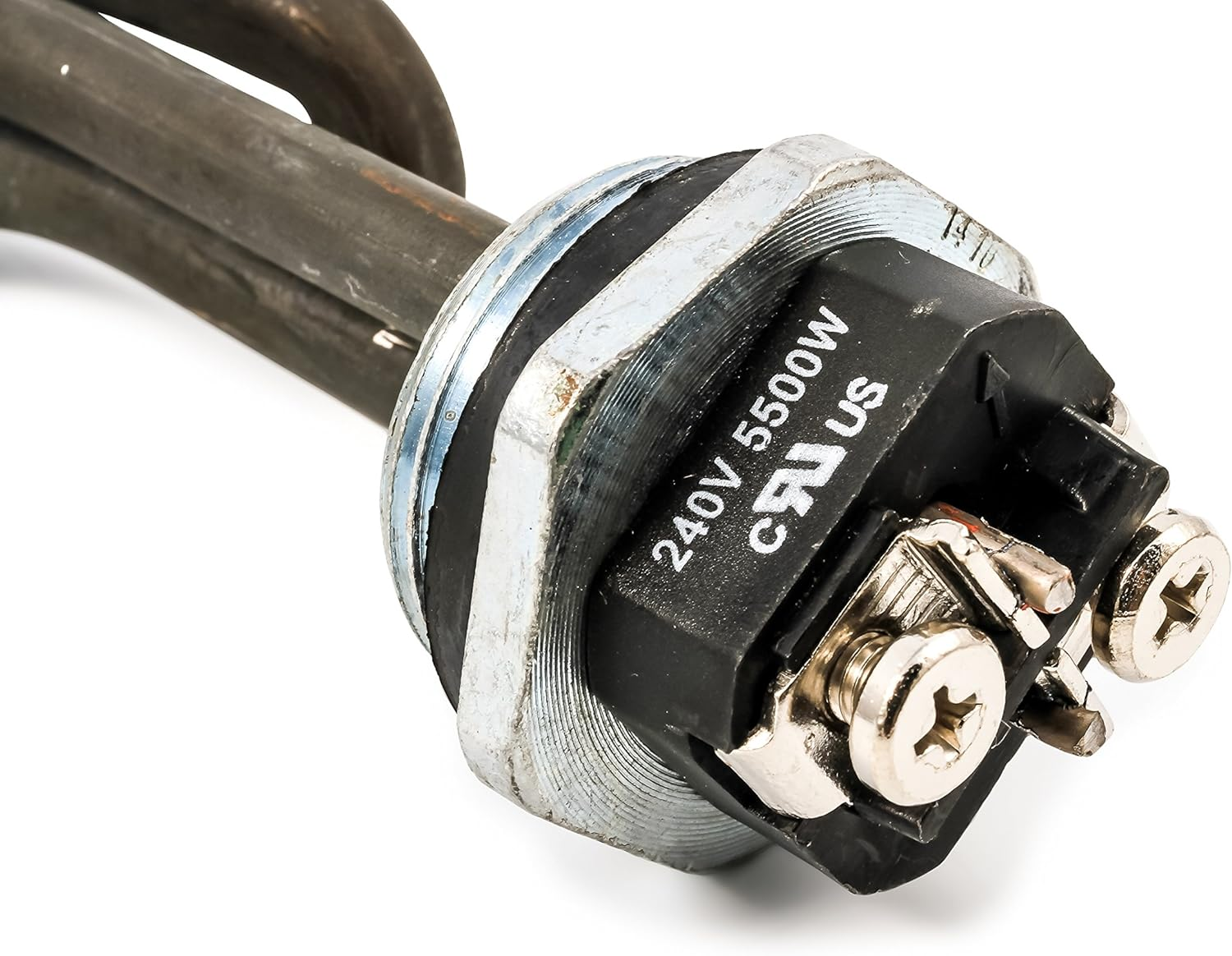 Camco 02962/02963 5500W 240V Screw-In Lime Life Ripple Water Heater Element - Ultra Low Watt Density image number 2