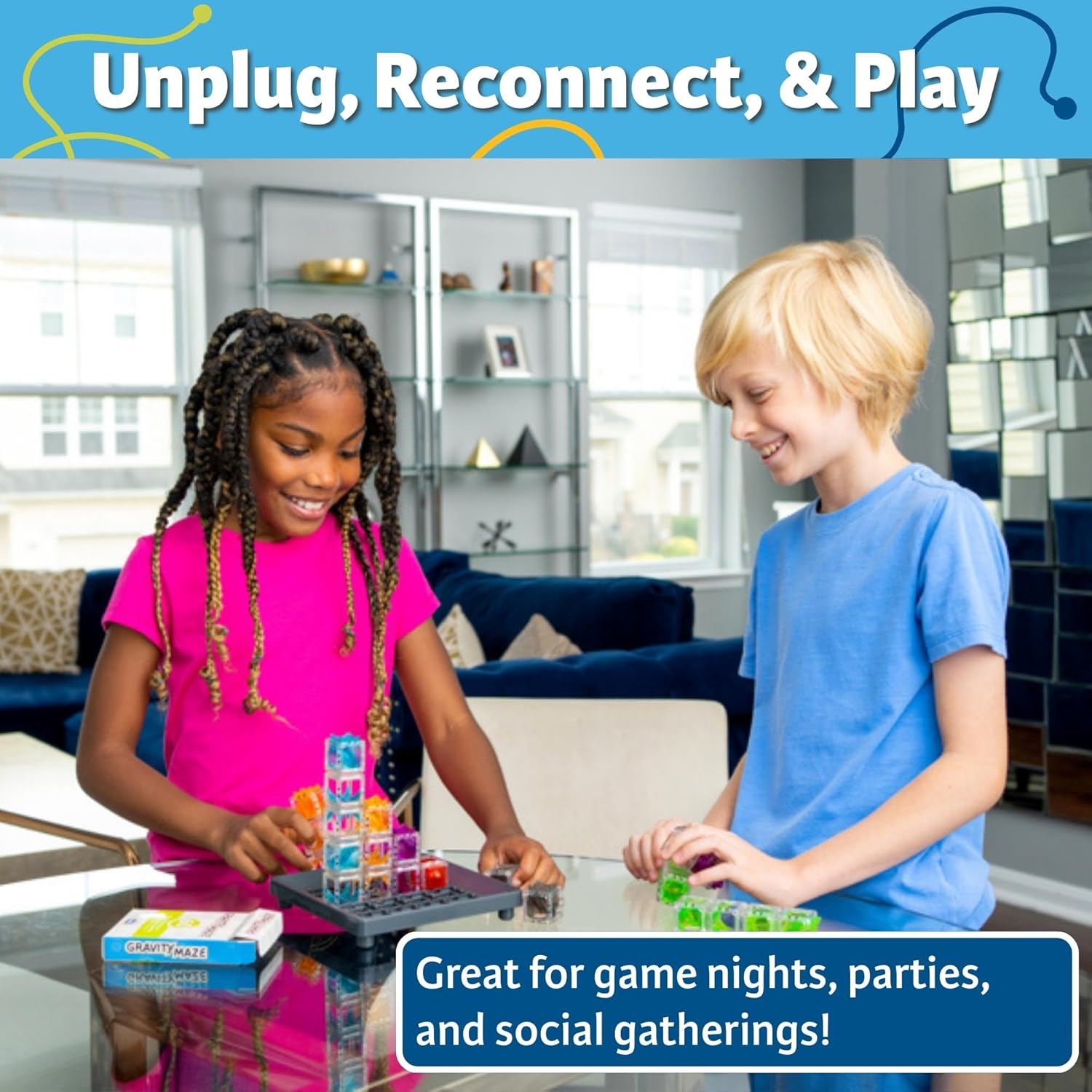 Thinkfun Gravity Maze Logic Game &ndash; STEM Puzzle & Brain Teaser for Kids & Adults Age 8+